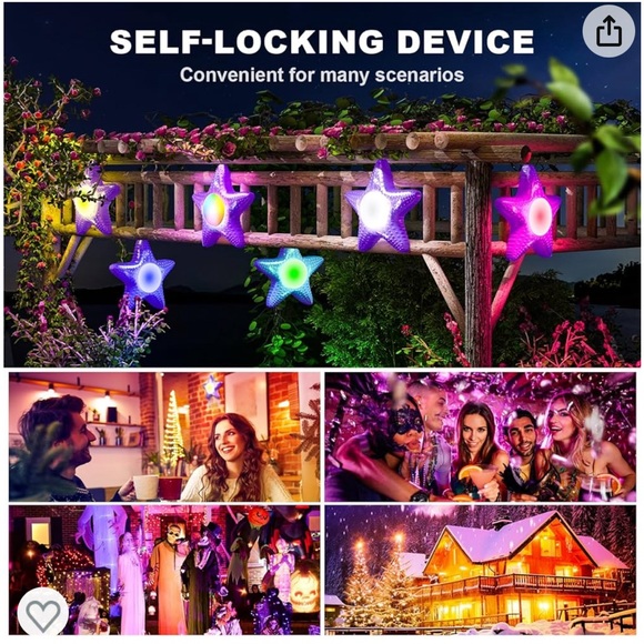 Smart LED Flood Light for Outdoor Landscape APP Control Timing Color Changing - Picture 4 of 5